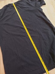 ALAMO DRAFTHOUSE CINEMA poly/cotton RAINBOW Pride black t-shirt SZ Medium NWOT