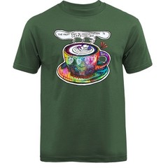 Caffeination Funny Joke Humor Humorous Coffee T-shirt