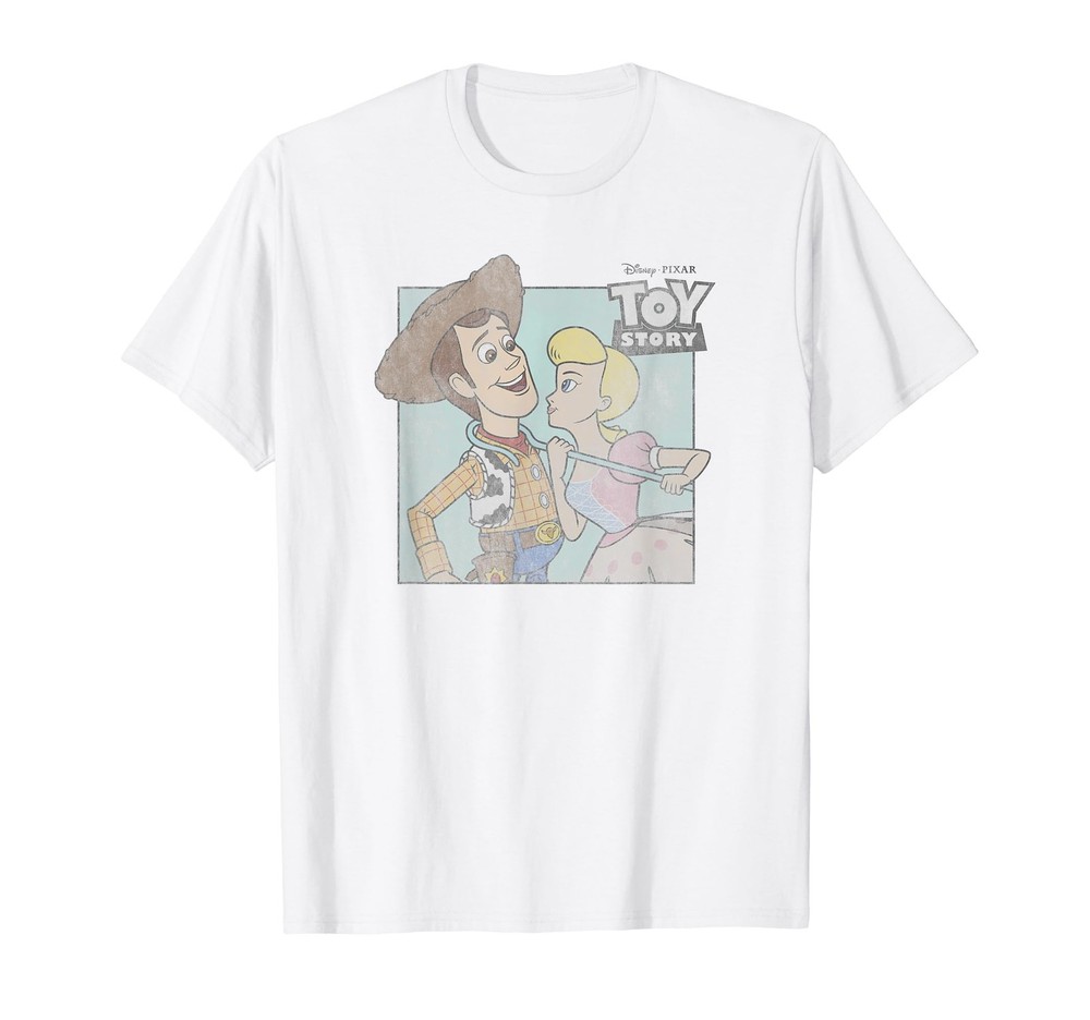Pixar Toy Story Woody & Bo Peep Retrolook T-shirt