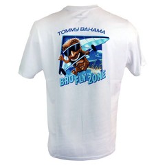 TOMMY BAHAMA White Bro Fly Zone T-Shirt NEW Large