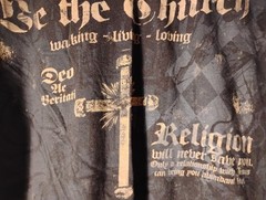Garden Fire 2XL Vintage Fit Collection Fine Silk Screening We The Church Cut Sow