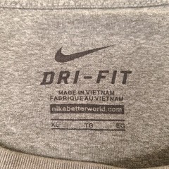 Nike Grand Rapids Christian Eagles T-Shirt Mens Teens XL Gray Dri Fit Sports