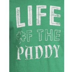 Way To Celebrate St. Patricks Day Mens Life Of The Paddy Tee 2XL 50-52 New Green