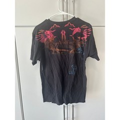 Superman DC Comics Metropolis Graphic T-Shirt Black Red Foil Small 2009 s09