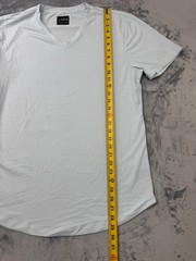 Cuts Clothing Short Sleeve V Neck Curve-Hem T-Shirt Mens XL Glacer Pyca Pro