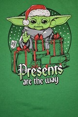Star Wars Mens Big & Tall Grogu Presents Are On The Way Shirt New LT, 2XLT, 3XLT