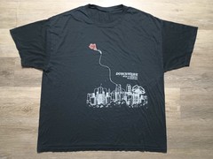 Downhere vtg T Shirt Christian Rock Band black tee sz XL Wide-Eyed and Mystified