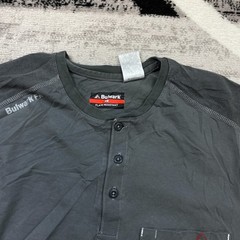 Bulwark FR IQ Series Henley Shirt Large Gray CAT 2 CAL Flame Resistant HRC ARC