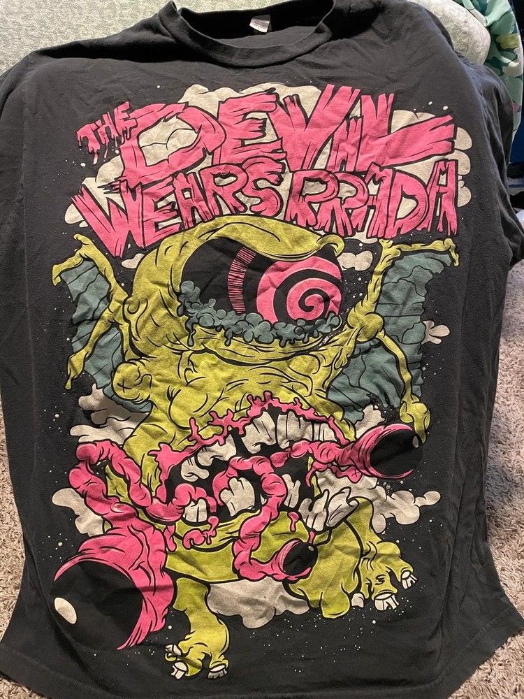 The Devil Wears Prada Band rock tour black color shirt reprint VK12665