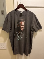 Men’s Andrea Bocelli Si Promo Merch Size XL