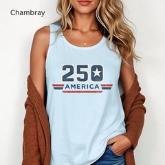 America Patriotic Tank Top