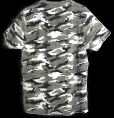 Brooklyn’s Best DRIP Men’s Gray Camouflage Tee Shirt Size L