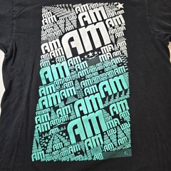 Aggressive Mall T-Shirt Mens 2XL Black Cotton Graphic Print Streetwear Skater