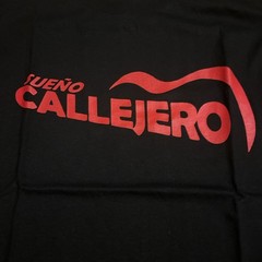 Sueño Callejero Banda Rock Urbano Black Tshirt: Size Small, Manga Corta, Rare