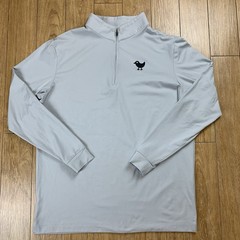 Bad Birdie 1/4 Zip Pullover Men’s S Gray Stretch Performance Golf