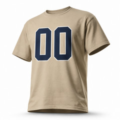 Custom Number T-Shirt Personalized Sports Tee Football Basketball Hockey Any No