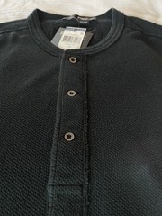 Ralph Lauren RLX Mens Knit Cotton Short Sleeve Henley Shirt, L Fits Like A S