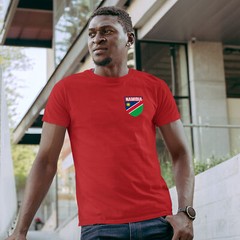 Namibia Badge Mens T Shirt shirt Football Sports Event Him Soccer Footy Tee C…
