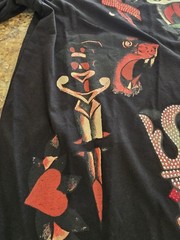 Christian Audigier size XL Embellished Graphic T-shirt Black.