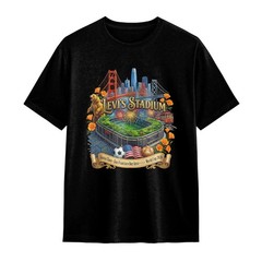 Levi’s Stadium 2026 World Cup T-Shirt Santa Clara San Francisco Bay Area Fanwear