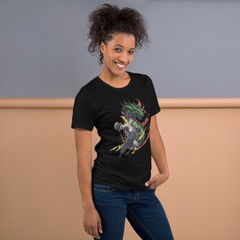 Bruce Lee Anime Dragon Unisex t-shirt