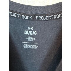 Under Armour Project The Rock Iron Paradise T-Shirt Mens •L• Brahma Bull Logo