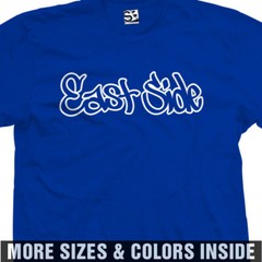 East Side Tag Out Shirt | Graffiti Tagger LA EastSide Tee | All Sizes Colors