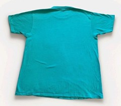 Vintage Hanes T-Shirt Mens Large Green 1987 Memphis 10K Championship Race Top