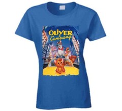 Oliver And Company 80s Animated Musical Family Movie T Shirt