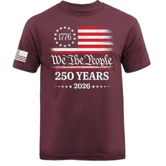 We The People 250 Years T-Shirt America 250th Anniversary 1776 2026 Graphic Tee