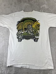 Vintage Taurus Designs Safari Kenya Shirt Mens XL Animal Graphic 90s