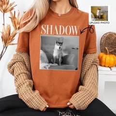 Personalized Pet Comfort Tee Custom Dog Cat Lover Shirt