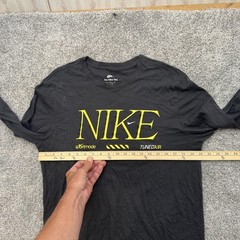 Nike Shirt Medium Black Yellow Sportmode Tuned Air Graphic Tee Streetwear