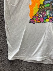 Supreme Pre-Shrunk Molotov Kid Short Sleeve Graphic T Shirt White Mens Size M