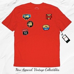 MAXI MILIAN Men’s Patch-Embellished Short Sleeve Fashion T-Shirt, Sizes XL-2XL