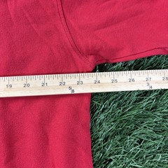 Gino Green Global Red Polo Y2K grail 999 Vintage Rhinestones Size XL