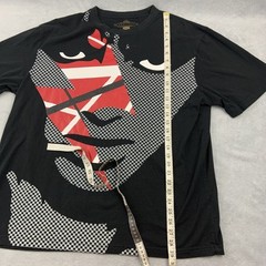Sean John Face AOP Y2K Black T Shirt 3XL Puff Daddy All Over Print