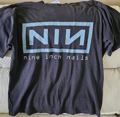 Vintage Nine Inch Nails T Shirt – Size Large Nothing 96/97 Trent Reznor NIN