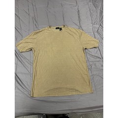 Claiborne Mens XXL Khaki Tan Modal Blend Short Sleeve Crew Neck T-Shirt