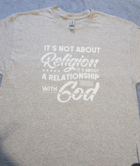 CUSTOM DTF PRINTED T SHIRT (SIZES MED / LG / XL)