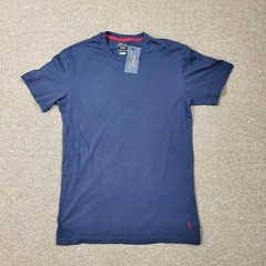 Polo Ralph Lauren Shirt Mens Blue Medium Basic Undershirt Tee New with Tags