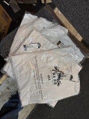 4 Pieces 4xL White V-neck, Good Quality Individually Wrapped
