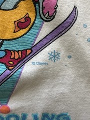 Vintage 90s Disney Blizzard Beach Grand Opening No Fooling Size XL White T-shirt