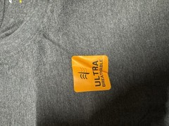 Ariat Rebar T-Shirt Mens Gray Long Sleeve Graphic Workwear Utra breathable