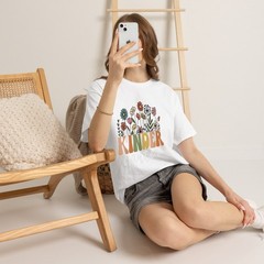 Kindergarten Teacher Wildflower Floral T-Shirt
