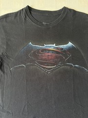 Batman vs Superman T Shirt Medium DC Comics Dawn of Justice Movie Logo