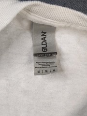 Gildan Heavy Cotton ESPN Wisconsin College Game Day 2022 T-shirt White M M SS