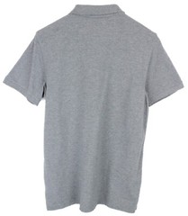 GANT T-Shirt Mens M Polo Blend Short Sleeve Embroidered Grey