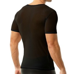 Thin Perspective Men Tank Tops Top Breathable Sports T-shirt Casual Fitness Vest
