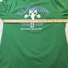 American Eagle TKO Malley’s Fight Night Boston Tee Green M Y2K VTG